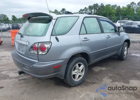 2002 Lexus Rx 300 z USA, uszkodzony, nr VIN JTJHF10U620280176